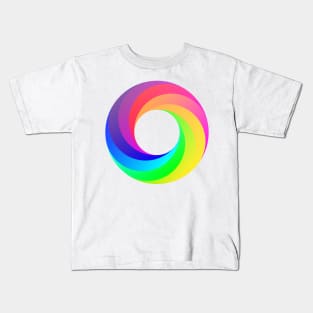 RAINBOW CIRCLE Kids T-Shirt